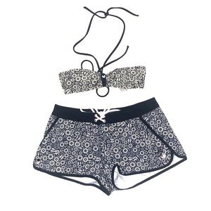 floral swimsuit by adidas originals